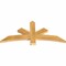 Ekena Millwork Alberta Rough Sawn Timber Gable Bracket, Western Red Cedar, 48"W x 22"H x 2"D x 4"F, 11/12 Pitch GBW048X22X0204ALB00RWR - alternate 4